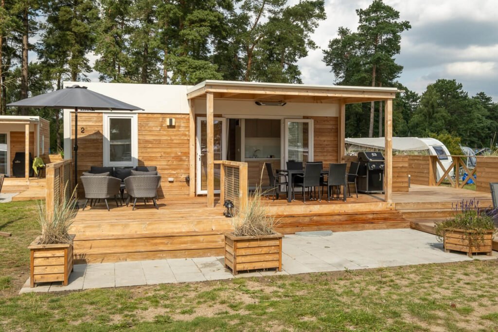 Mobilehome med alle faciliteter