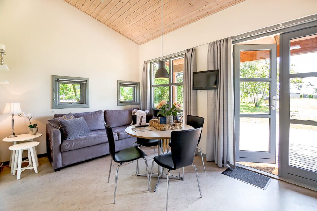 Lys hytte med god plads