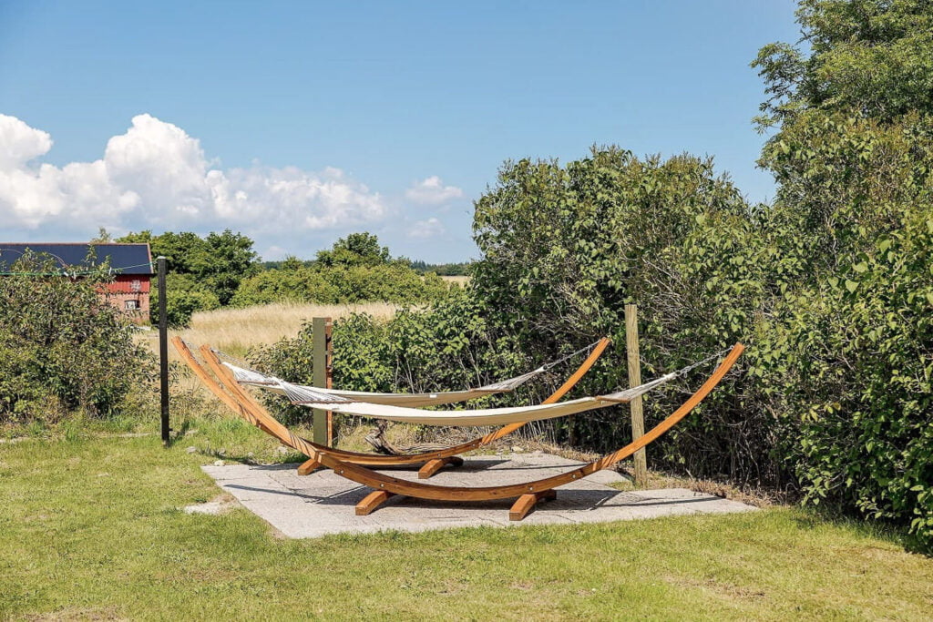 Hængekøjer på terrassen