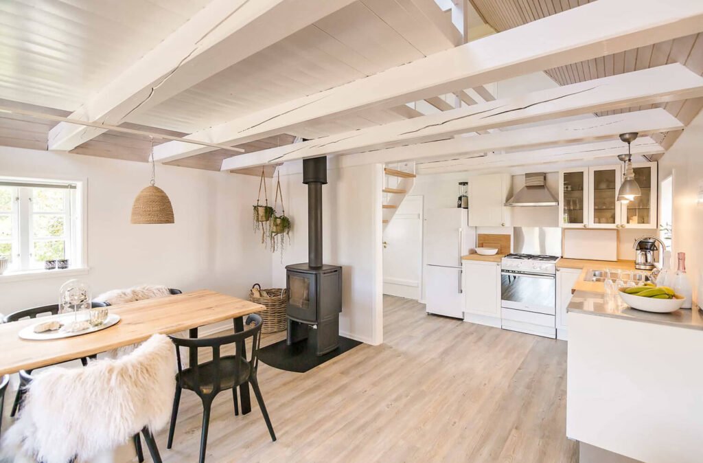 Feriehus med køkken