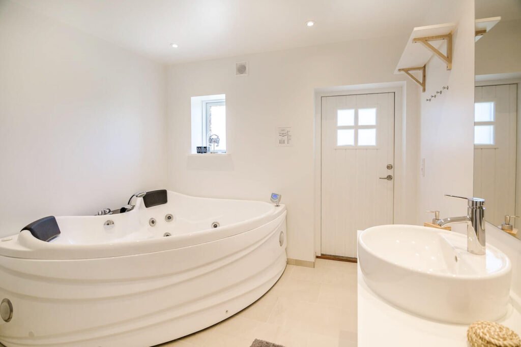 Badeværelse i Strandhuset Amalie