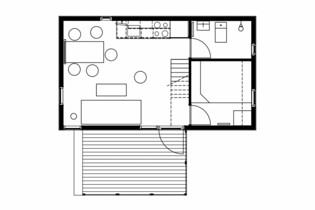 Plantening - Luksus Strandhytter