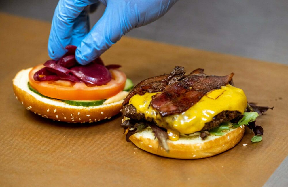 Bacon cheeseburger