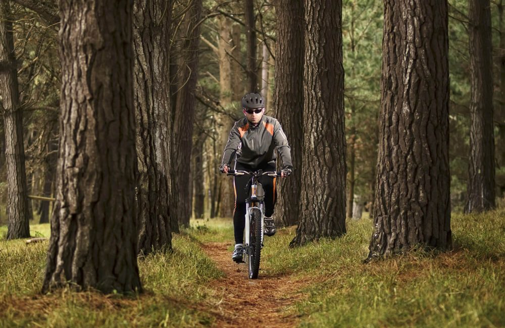 Mountainbike på Feddet