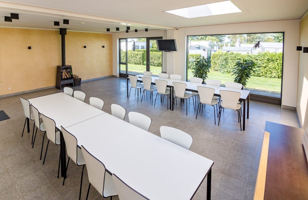 Spiseplads i servicebygning